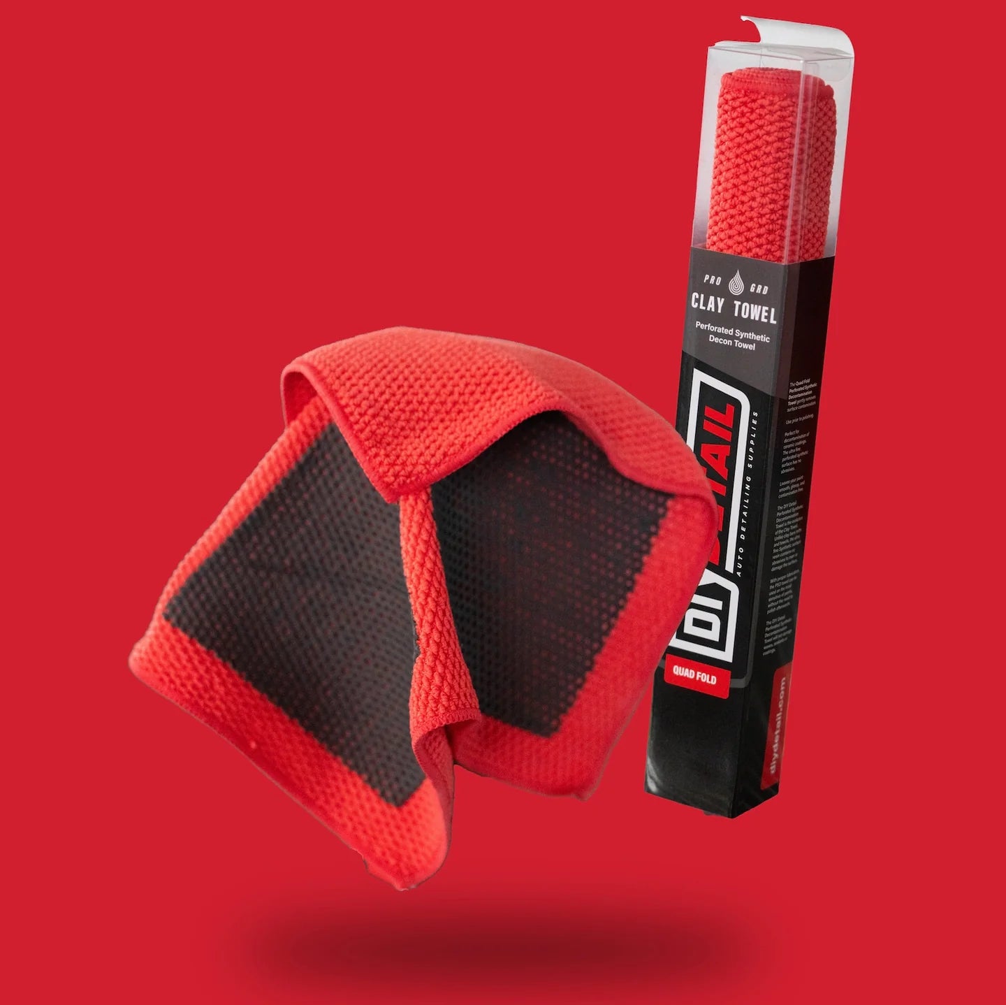 DIY Detail Quad Fold Fine Grade Clay Towel - (V2)
