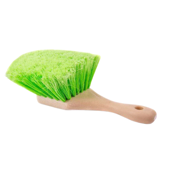 SOFT FLAGGED TIP WASH BRUSH (GREEN)