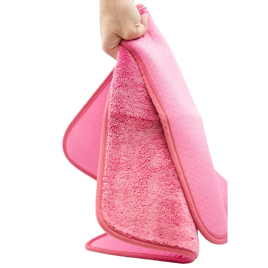 THOR Diva Mona Liso Glass Towel - Pink – 2 PACK