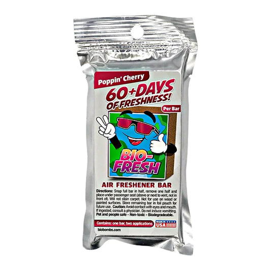 Bio-Fresh Bar: The Best Car Air Freshener - (Poppin' Cherry)